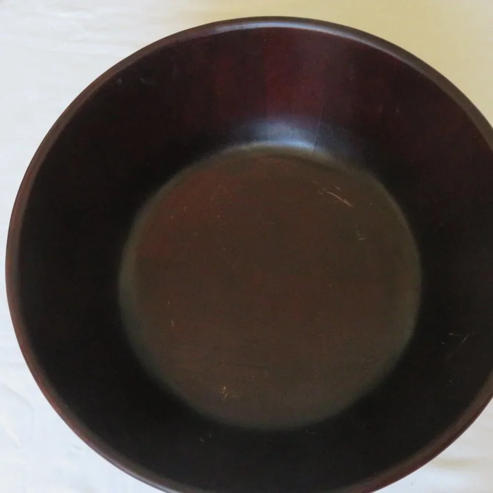 Wooden Pedestal Bowl by Nautica
